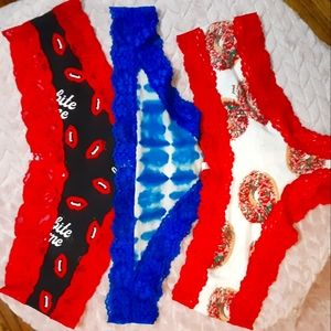 3 pairs of cheeky panties